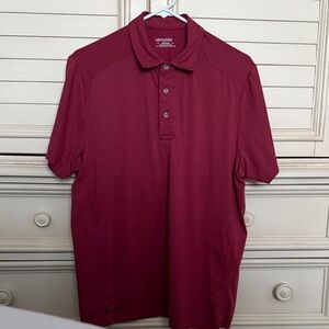 UNTUCKit Men's Heathered Coral Polo Shirt
